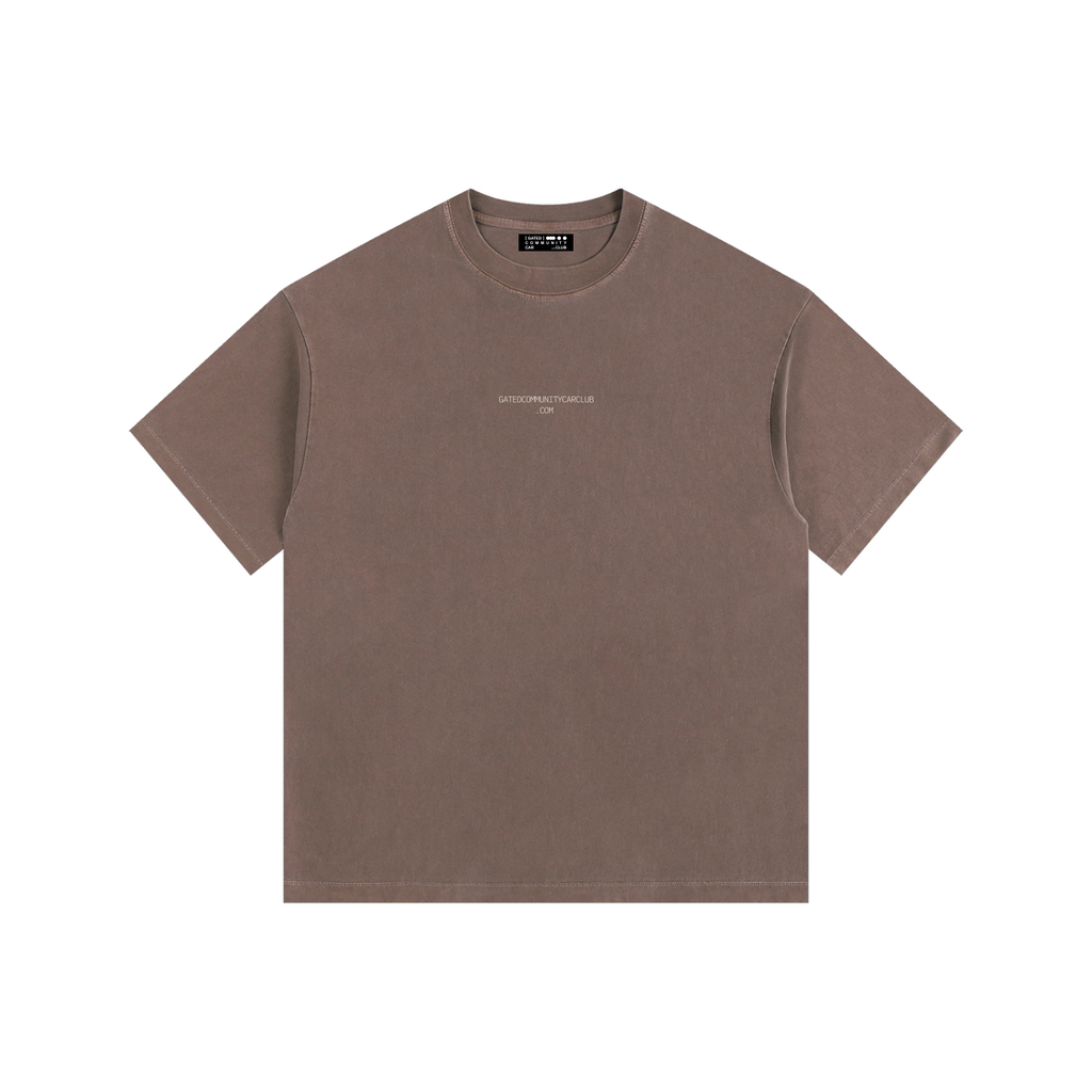 Vintage Washed Blueprint Tech Tee - Light