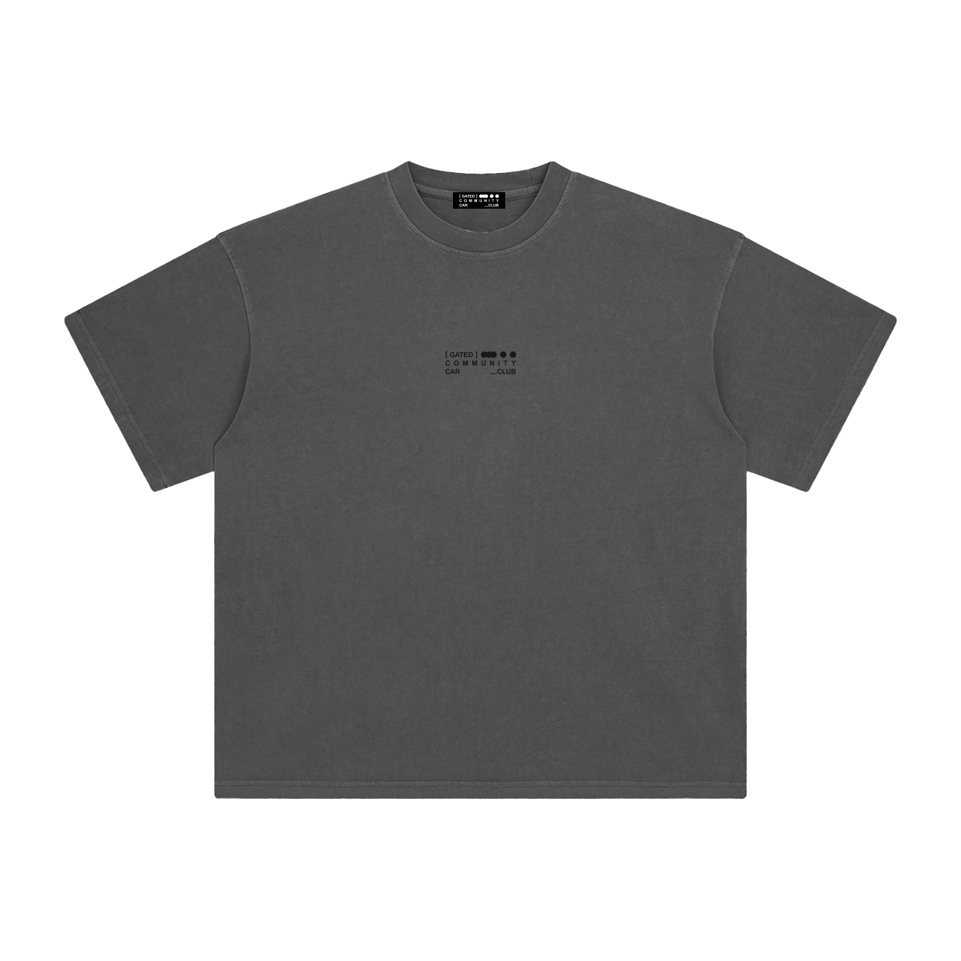 Enzyme Washed Analog Driving Tee - Dark