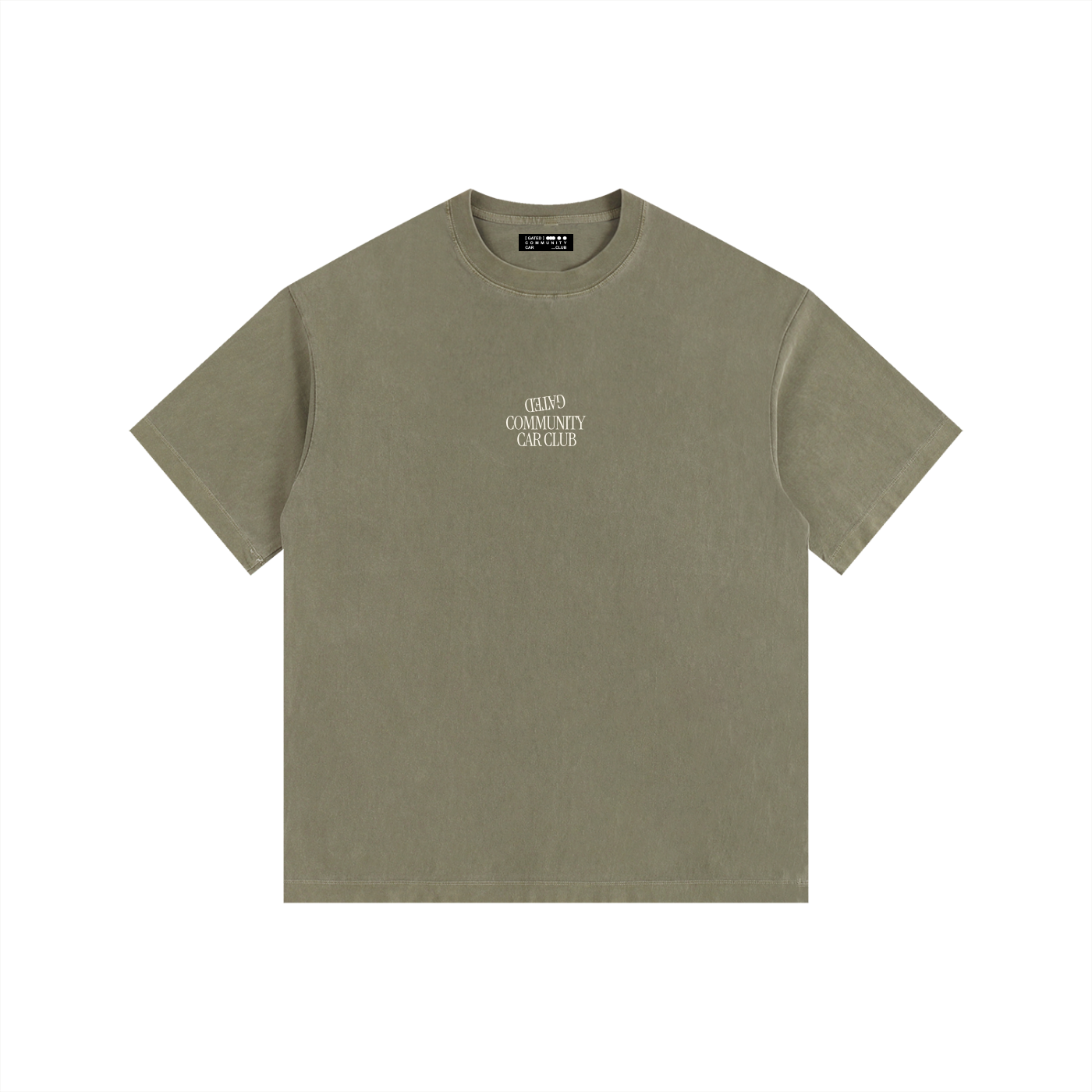 Vintage Washed Heritage Emblem Tee - Light