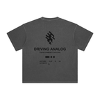 Enzyme Washed Analog Driving Tee - Dark