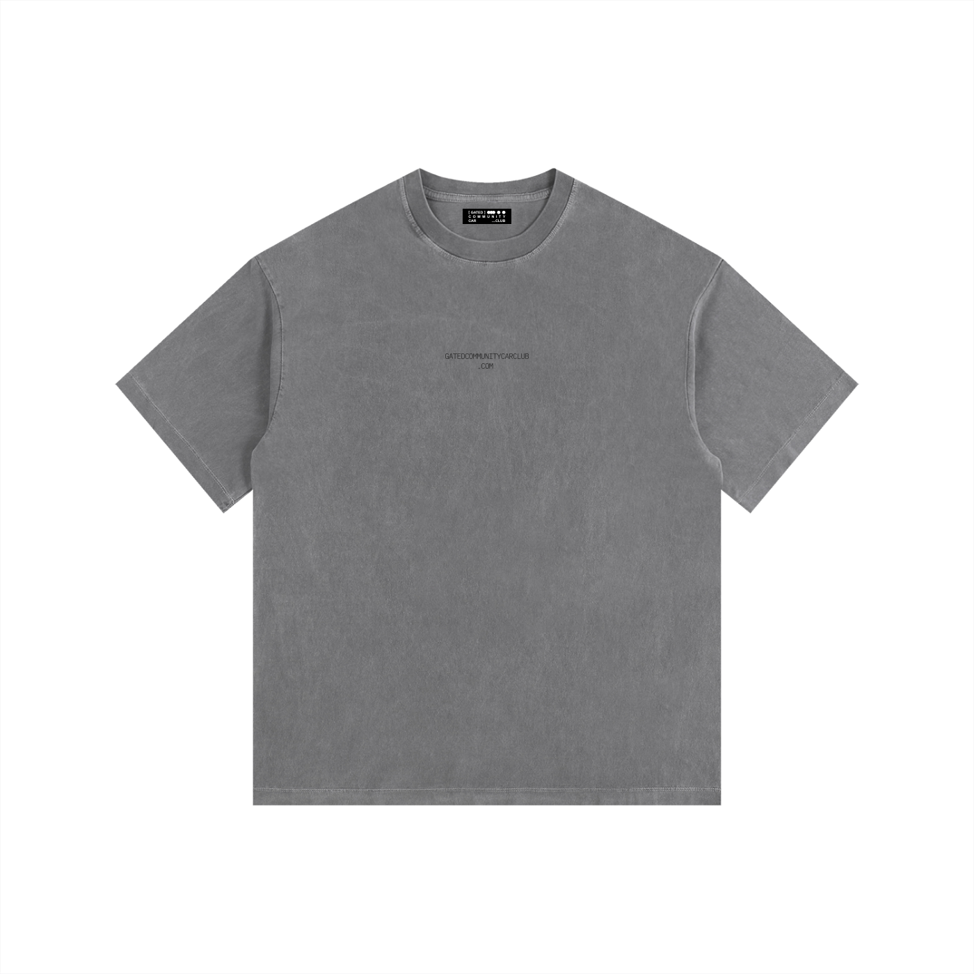 Vintage Washed Blueprint Tech Tee - Dark