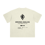 Enzyme Washed Analog Driving Tee - Dark