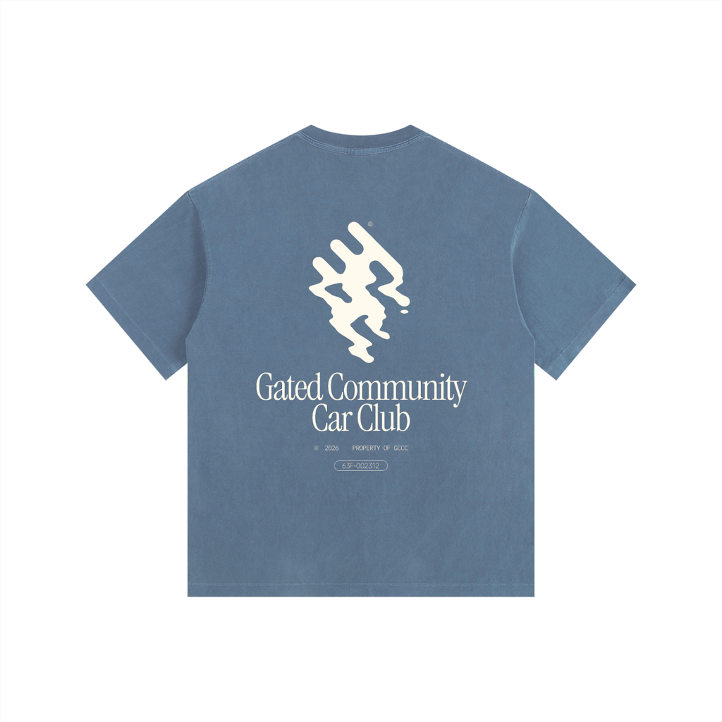 Vintage Washed Heritage Emblem Tee - Light