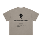 Enzyme Washed Analog Driving Tee - Dark