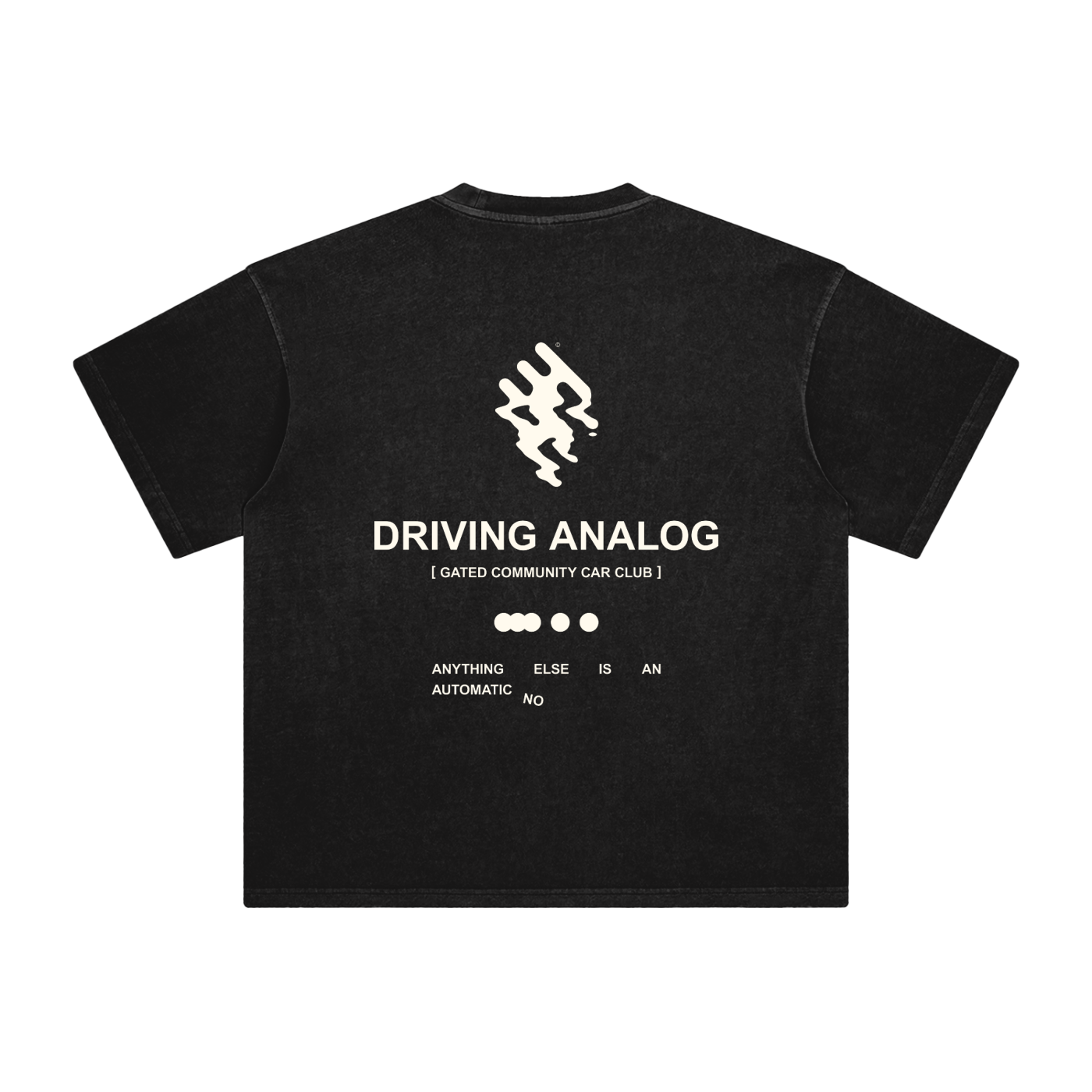 Enzyme Washed Analog Driving Tee - Light