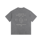 Vintage Washed Blueprint Tech Tee - Light