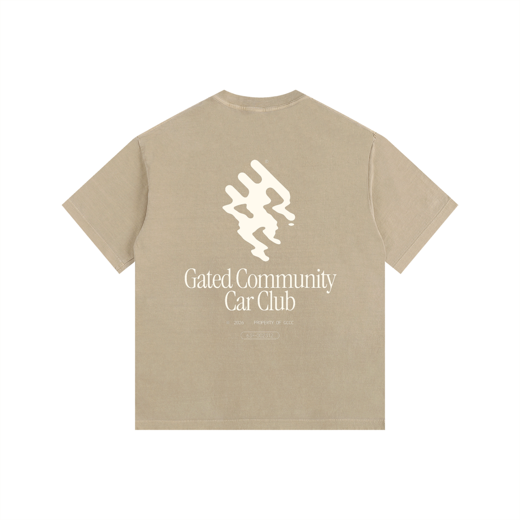 Vintage Washed Heritage Emblem Tee - Light