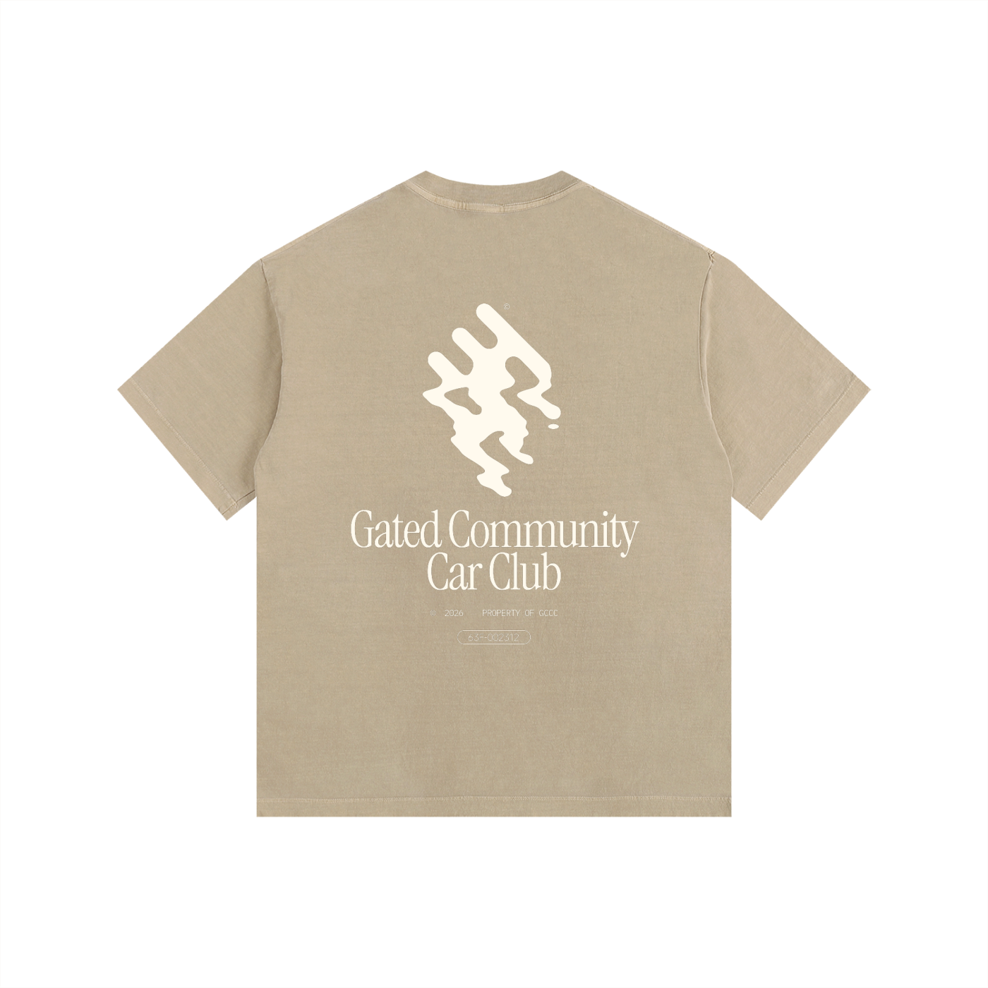 Vintage Washed Heritage Emblem Tee - Light