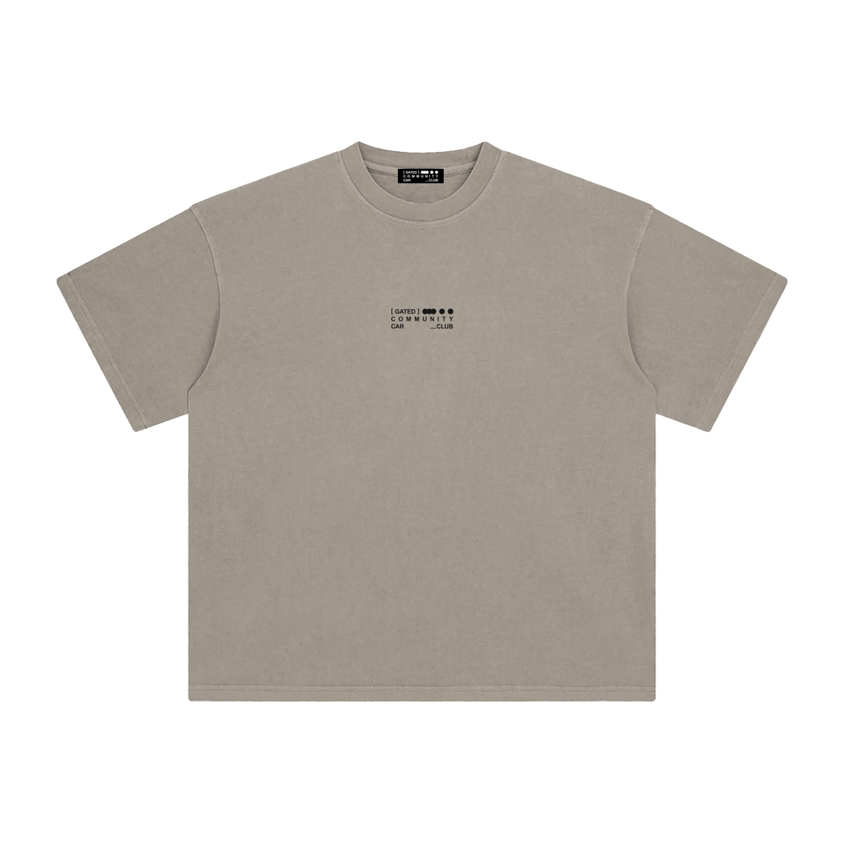 Enzyme Washed Analog Driving Tee - Dark