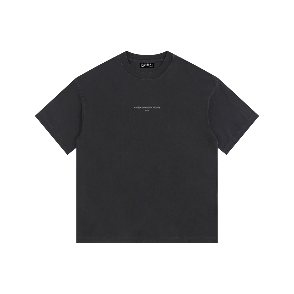 Vintage Washed Blueprint Tech Tee - Light