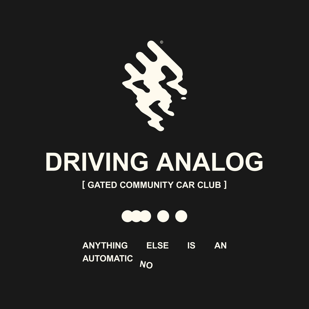 Enzyme Washed Analog Driving Tee - Light