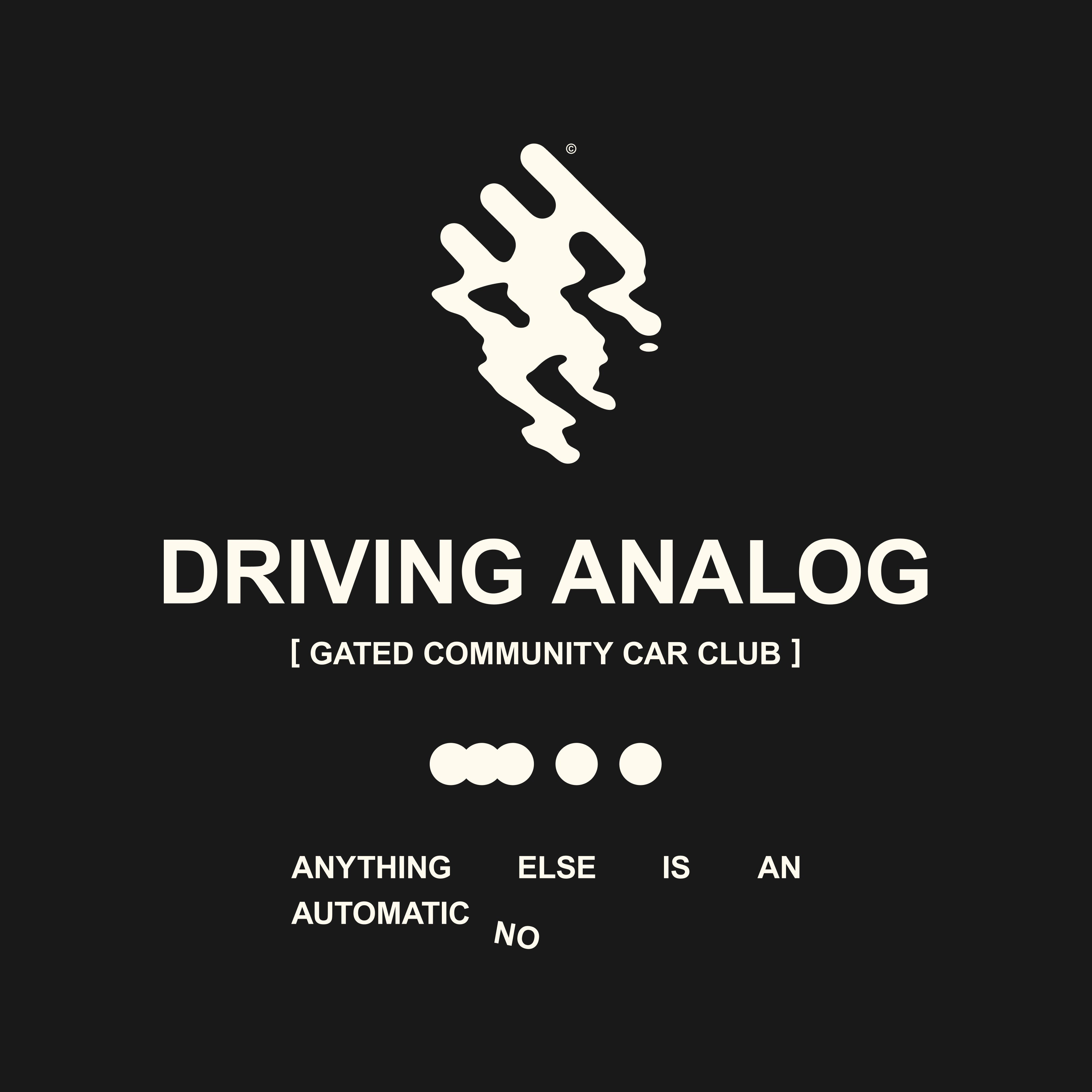 Enzyme Washed Analog Driving Tee - Light