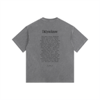Vintage Washed "Did You Know" Tee - Dark