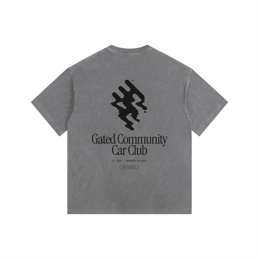 Vintage Washed Heritage Emblem Tee - Dark