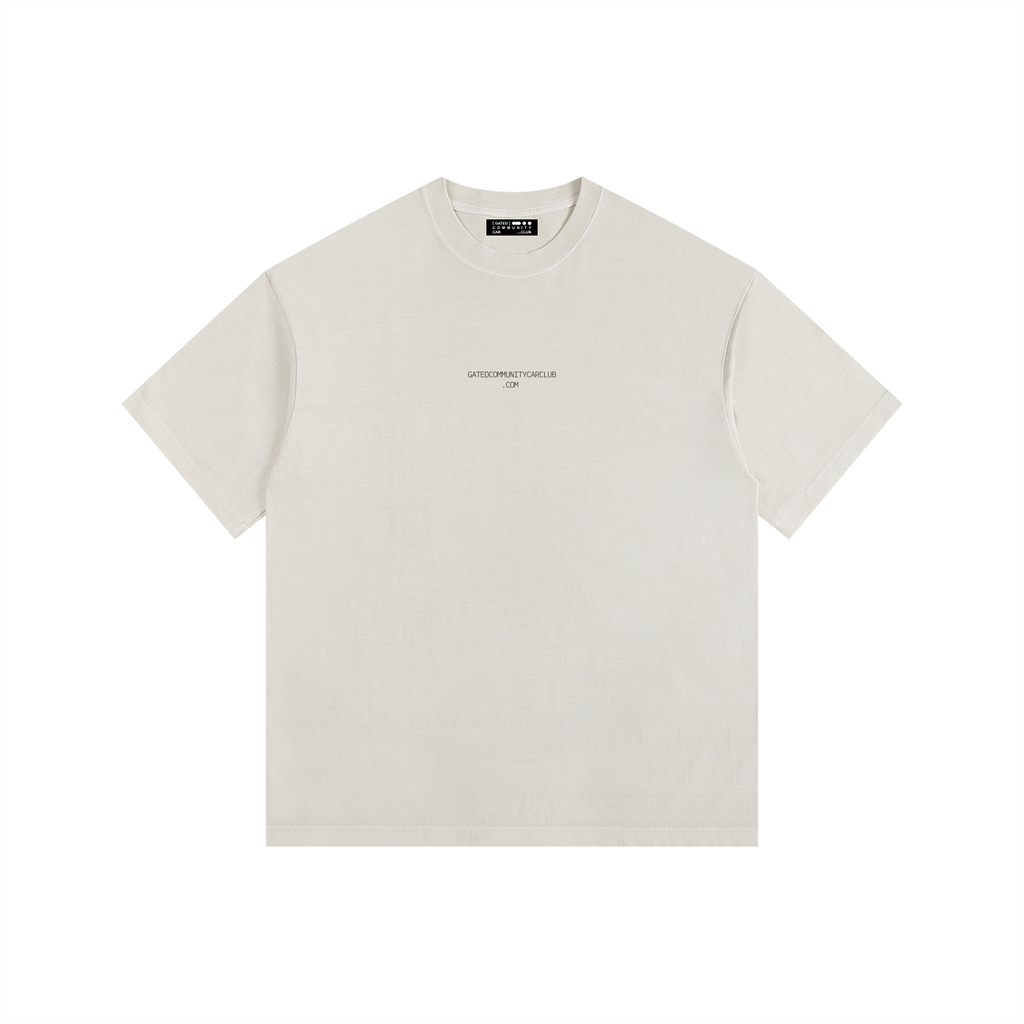 Vintage Washed Blueprint Tech Tee - Dark