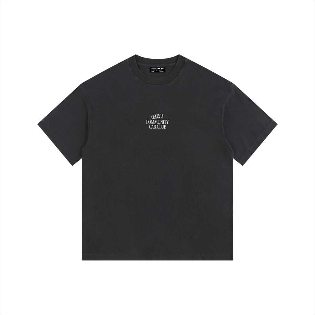 Vintage Washed Heritage Emblem Tee - Light