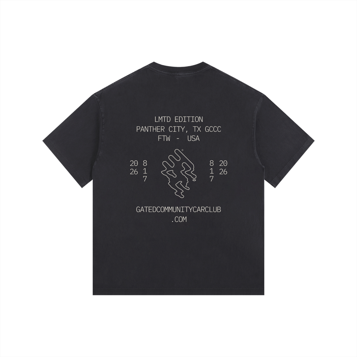 Vintage Washed Blueprint Tech Tee - Light
