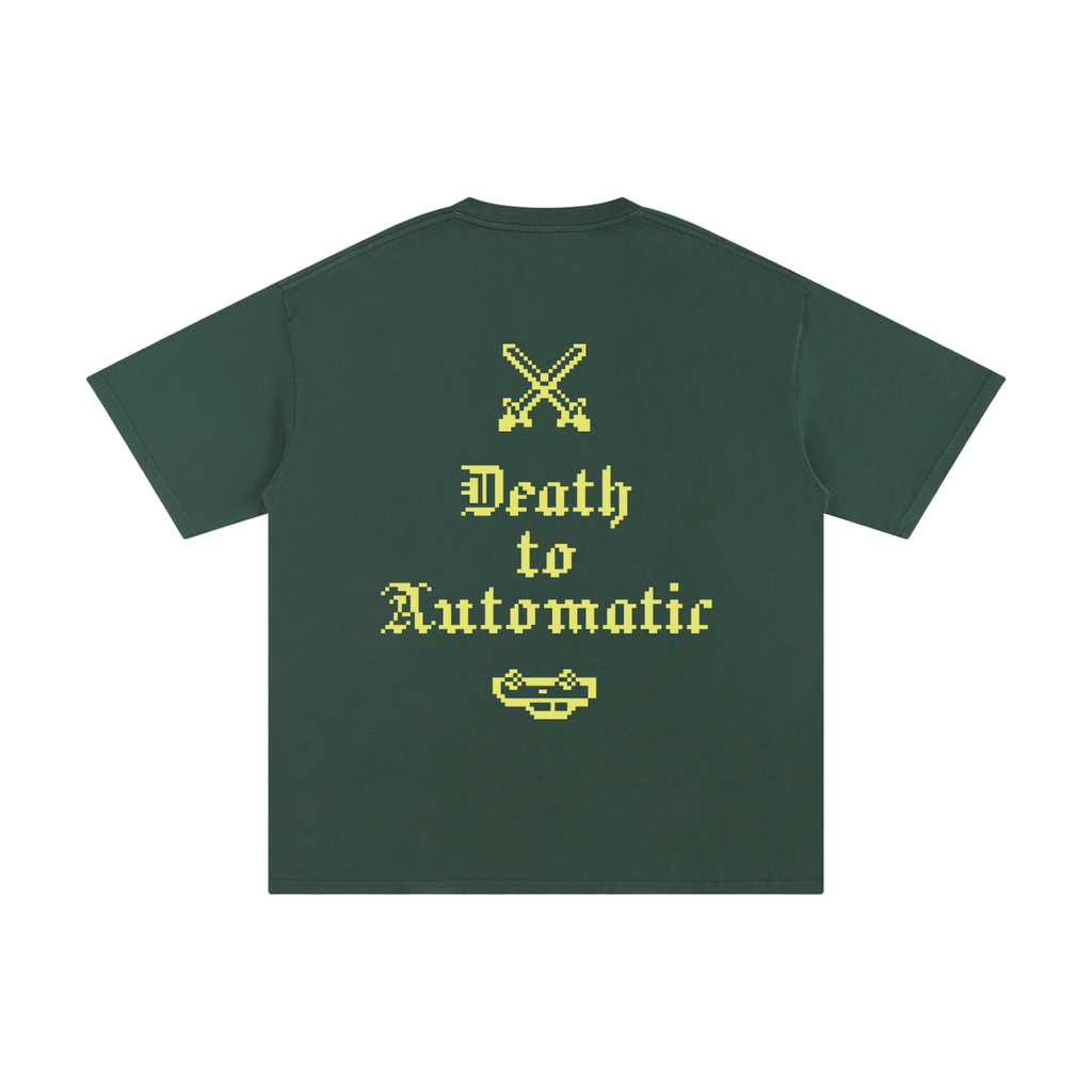 Death to Automatic Pure Cotton T-Shirt