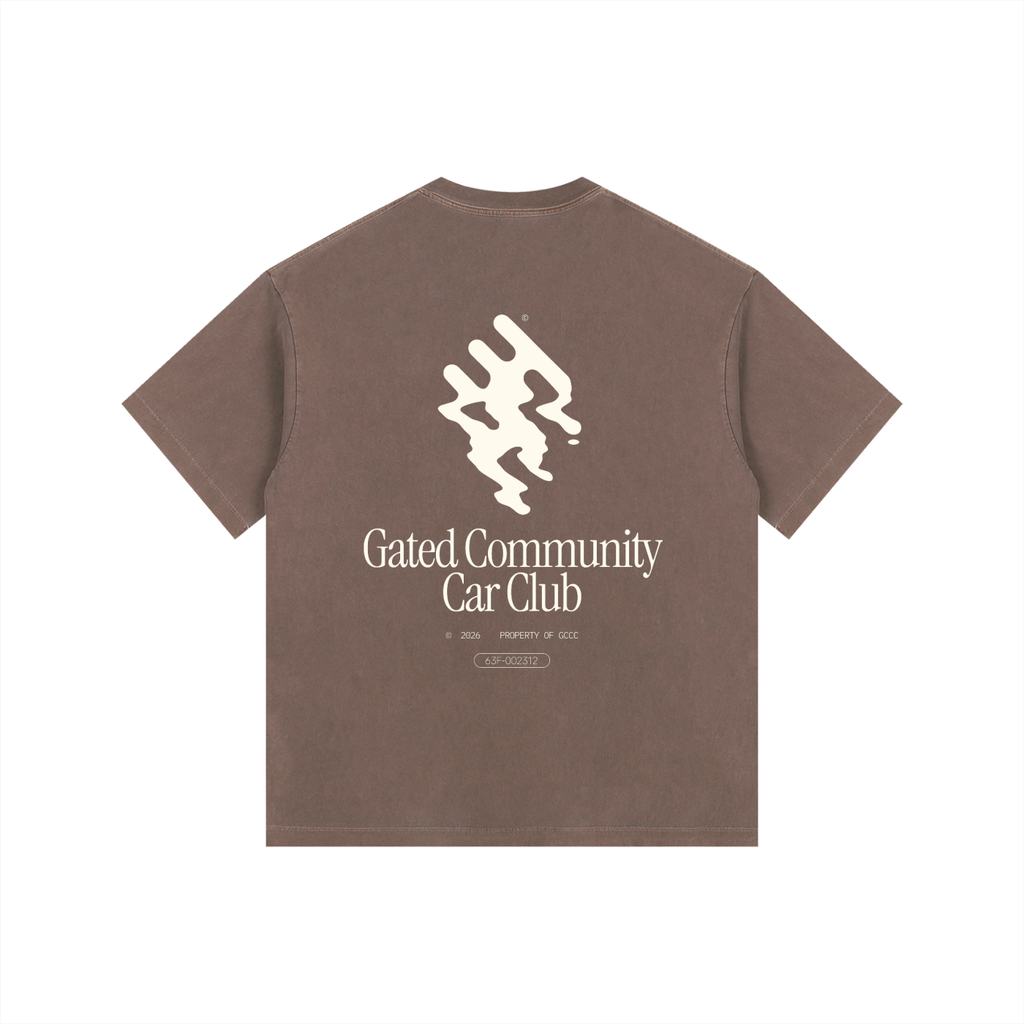 Vintage Washed Heritage Emblem Tee - Light