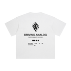 Enzyme Washed Analog Driving Tee - Dark