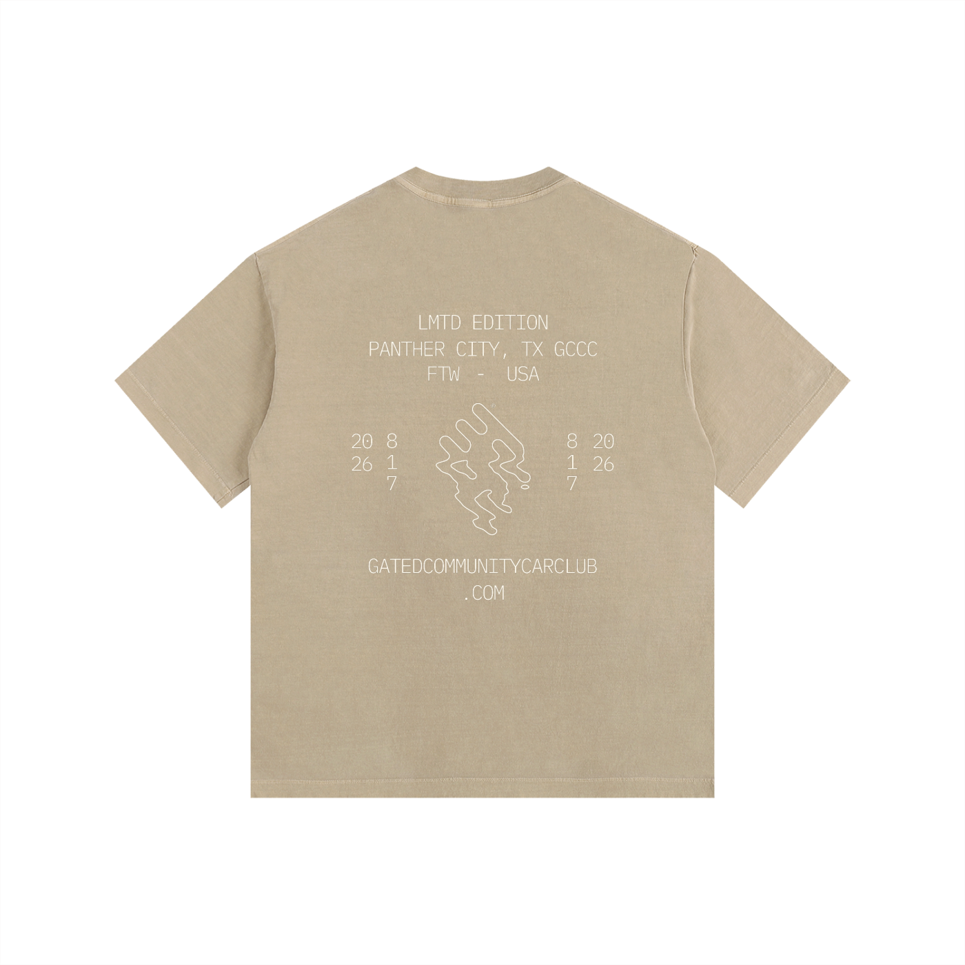 Vintage Washed Blueprint Tech Tee - Light